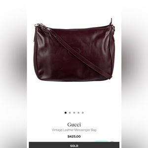 Vintage Gucci shoulder bag